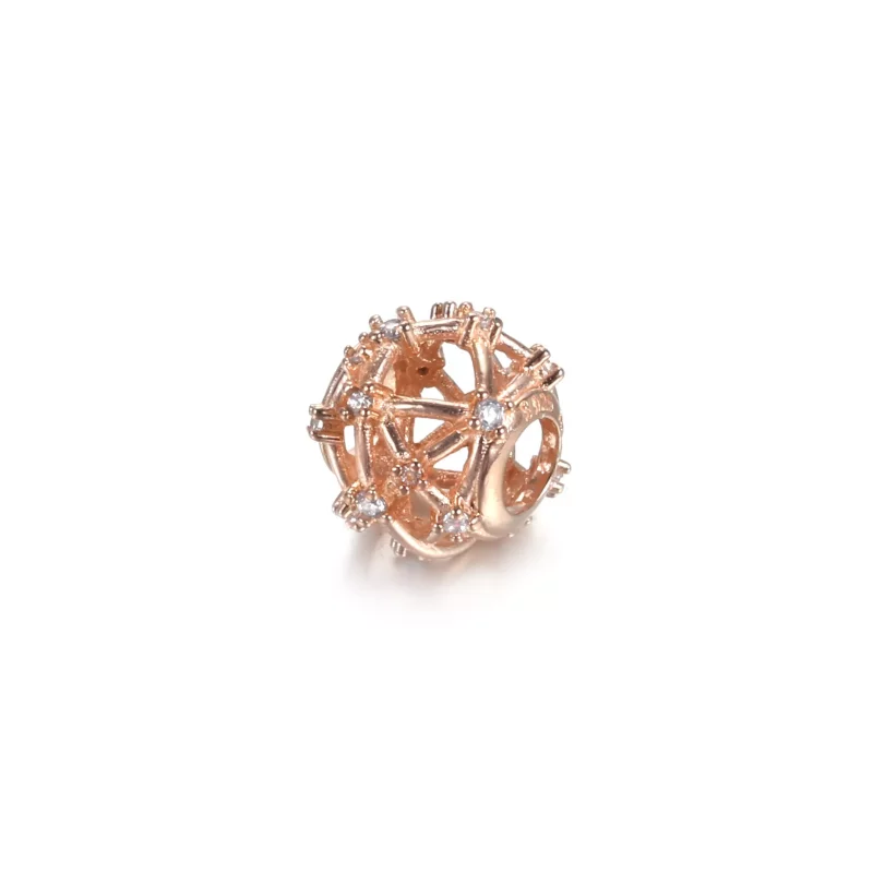 (imagen para) Charm PANDORA de constelaciones de estrellas caladas - 789240C01 - Ver 2