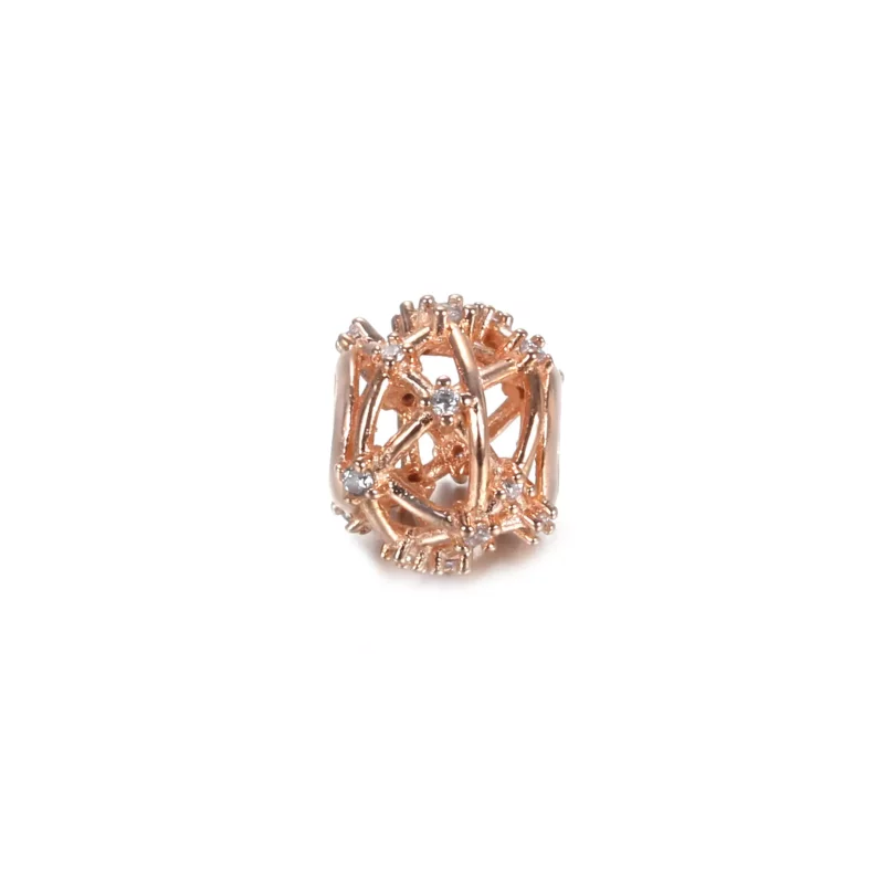 (imagen para) Charm PANDORA de constelaciones de estrellas caladas - 789240C01 - Ver 4