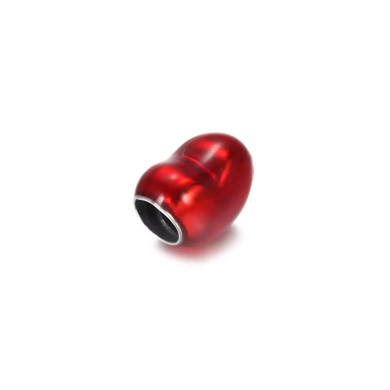 (imagen para) Charms de Corazón Rojo Metálico PANDORA - 799291C02 - Ver 4