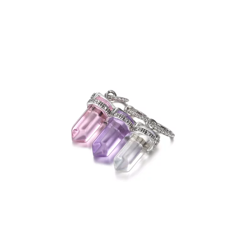 (imagen para) Colgante de Amuleto Blanco PANDORA - 399185C03 - Ver 2