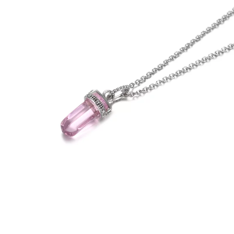 (imagen para) Colgante de Amuleto Blanco PANDORA - 399185C03 - Ver 5