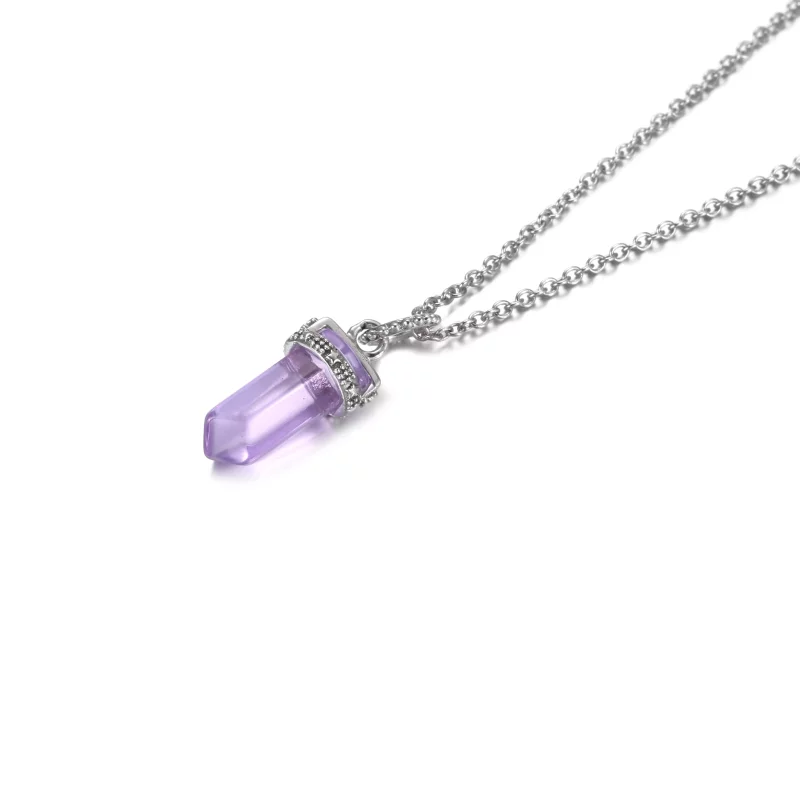 (imagen para) Colgante de Amuleto Blanco PANDORA - 399185C03 - Ver 6