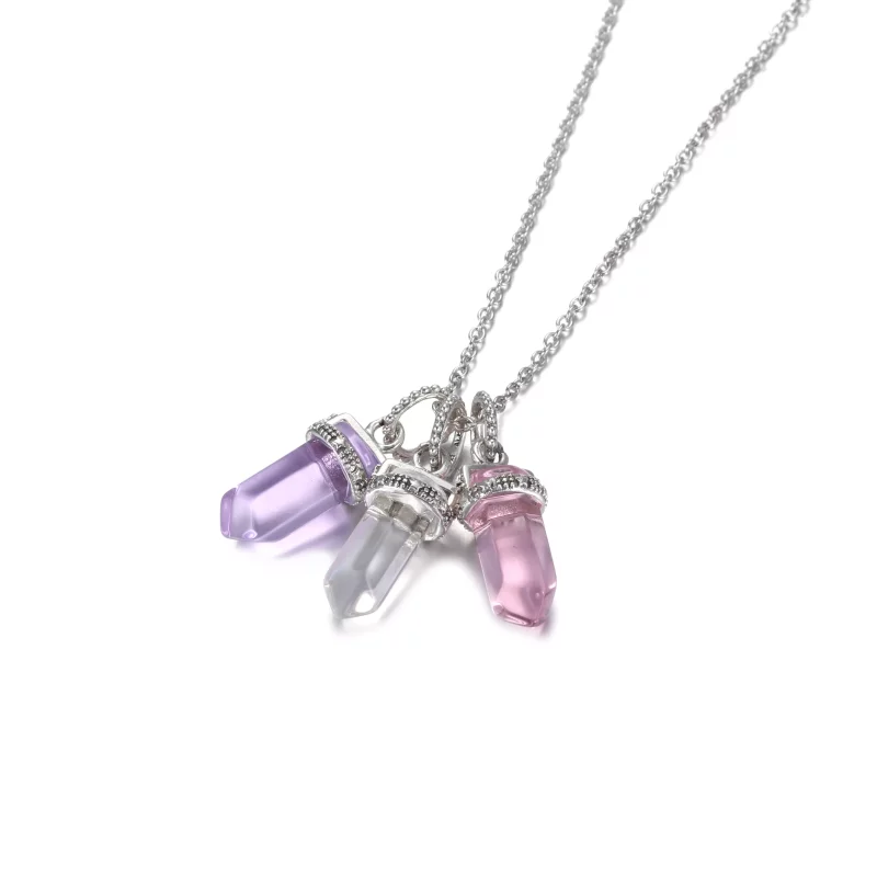 (imagen para) Colgante de Amuleto Blanco PANDORA - 399185C03 - Ver 8
