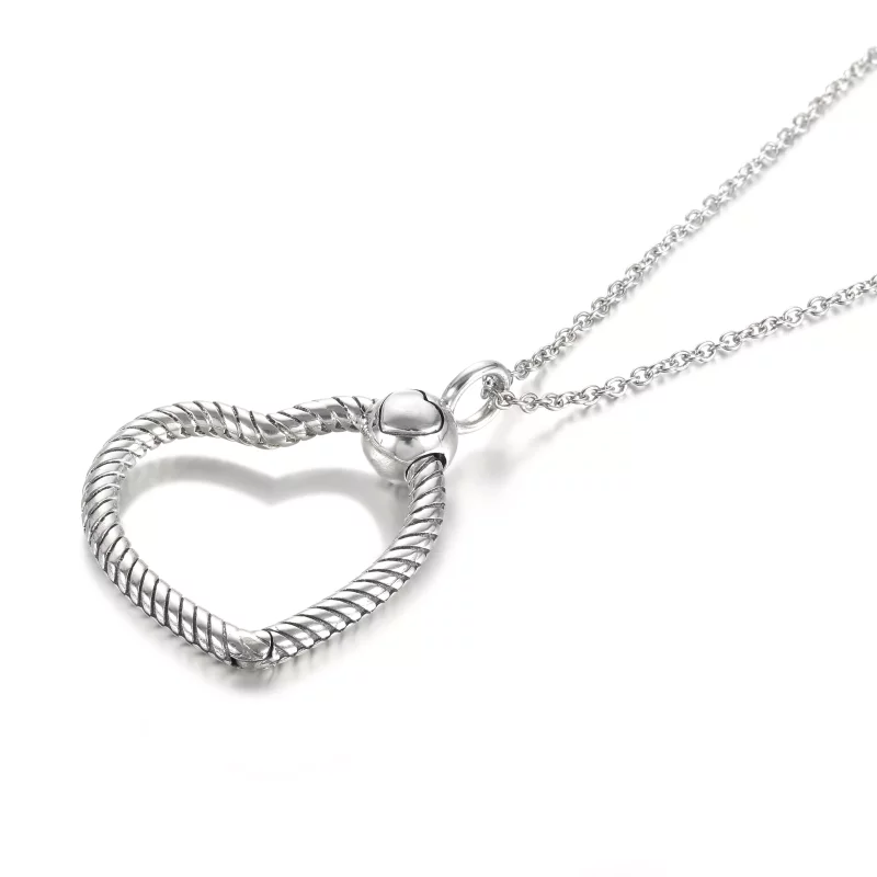 (imagen para) Colgante de dije Pandora Moments en forma de corazón - 399384C00 - Ver 4
