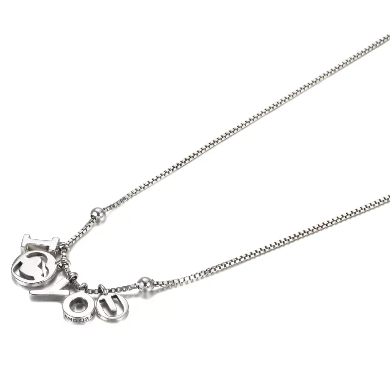 (imagen para) Collar PANDORA I Love You - 396580-60 - Ver 2