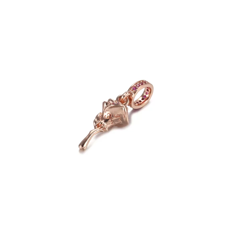(imagen para) Dije colgante de flor de rosa - 789312C01 - Ver 3
