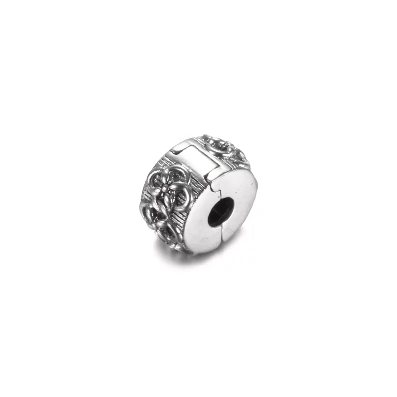 (imagen para) PANDORA Abalorio con Clip de Patrón de Flores - 799316C00 - Ver 2