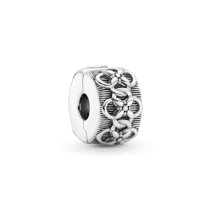 (imagen para) PANDORA Abalorio con Clip de Patrón de Flores - 799316C00