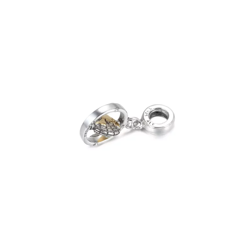 (imagen para) PANDORA Amuleto de Dije Giratorio Mundo - 799303C01 - Ver 4