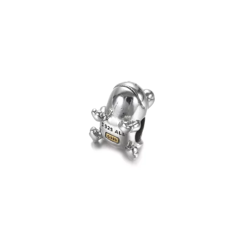 (imagen para) PANDORA Amuleto de rana príncipe bicolor - 799342C00 - Ver 4