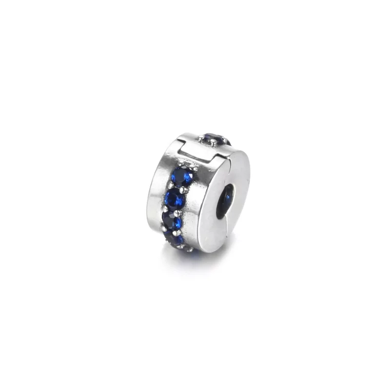 (imagen para) PANDORA Clip Azul Brillo - 791972C01 - Ver 2