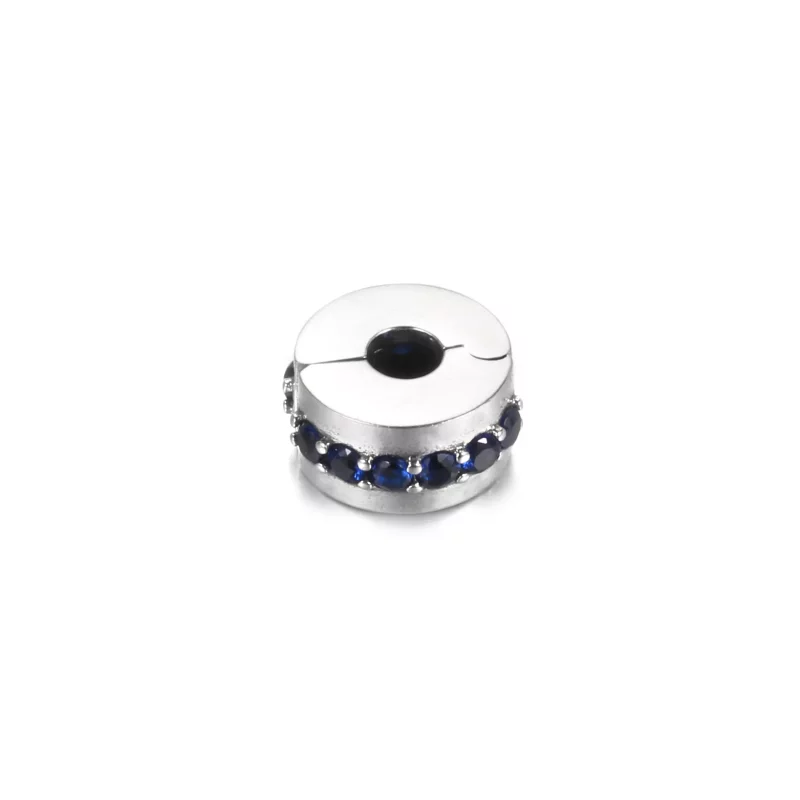 (imagen para) PANDORA Clip Azul Brillo - 791972C01 - Ver 3