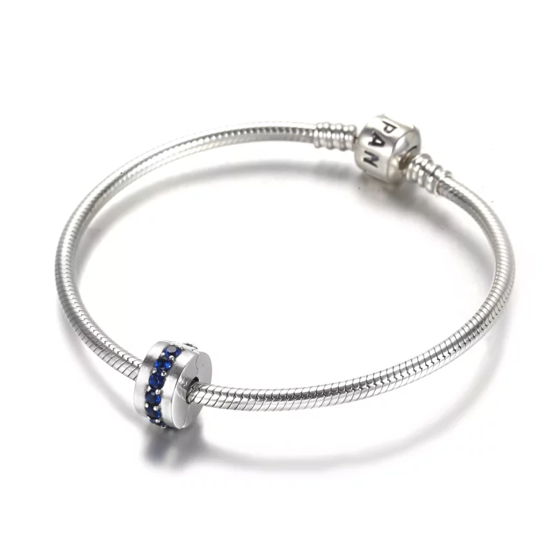 (imagen para) PANDORA Clip Azul Brillo - 791972C01 - Ver 5