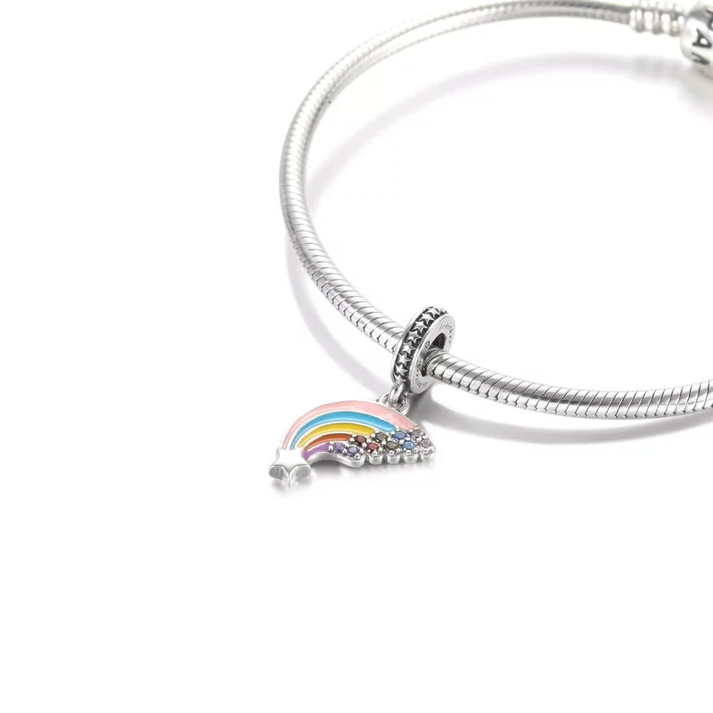 (imagen para) PANDORA Colorido Encanto Colgante Arcoíris - 799351C01 - Ver 5
