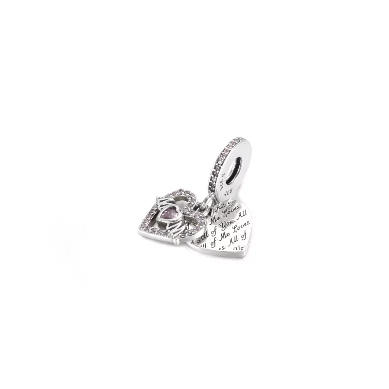 (imagen para) PANDORA Corazón y colgante de mamá - 799402C01 - Ver 2