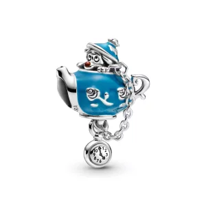 (imagen para) PANDORA Disney Alicia en el País de las Maravillas, Charm de Tetera para Fiesta de No Cumpleaños - 799345C01