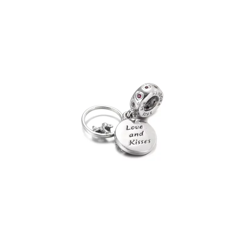 (imagen para) PANDORA Disney Mickey Mouse y Minnie Mouse Amor y Besos Colgante Charm - 799298C - Ver 4