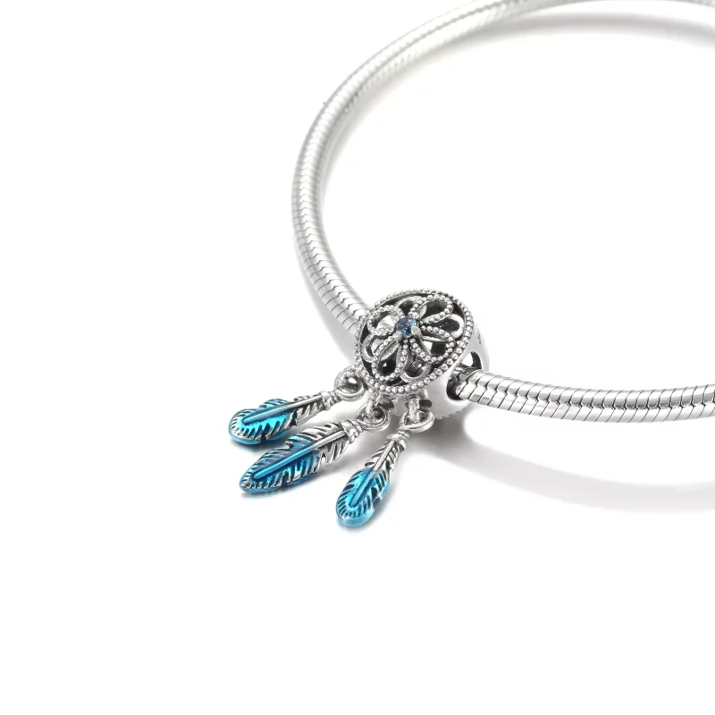 (imagen para) PANDORA Encanto Atrapasueños Azul - 799341C01 - Ver 5