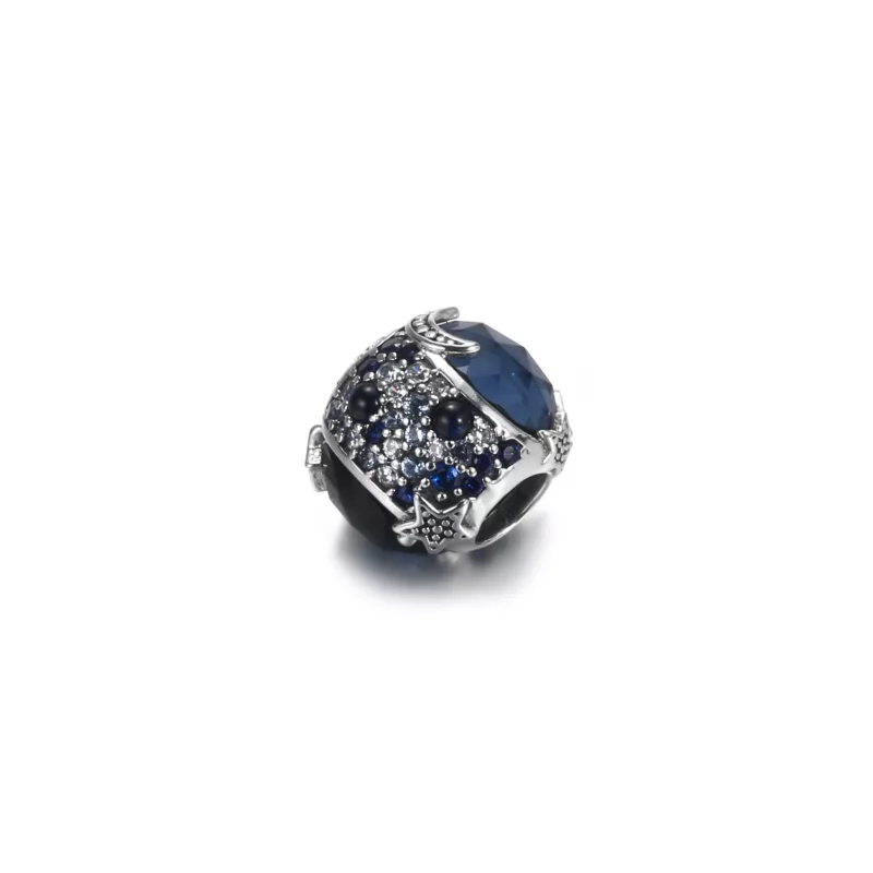(imagen para) PANDORA Encanto Celestial de Estrellas Centelleantes Azules - 799209C01 - Ver 3