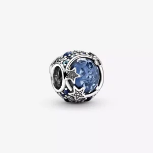 (imagen para) PANDORA Encanto Celestial de Estrellas Centelleantes Azules - 799209C01