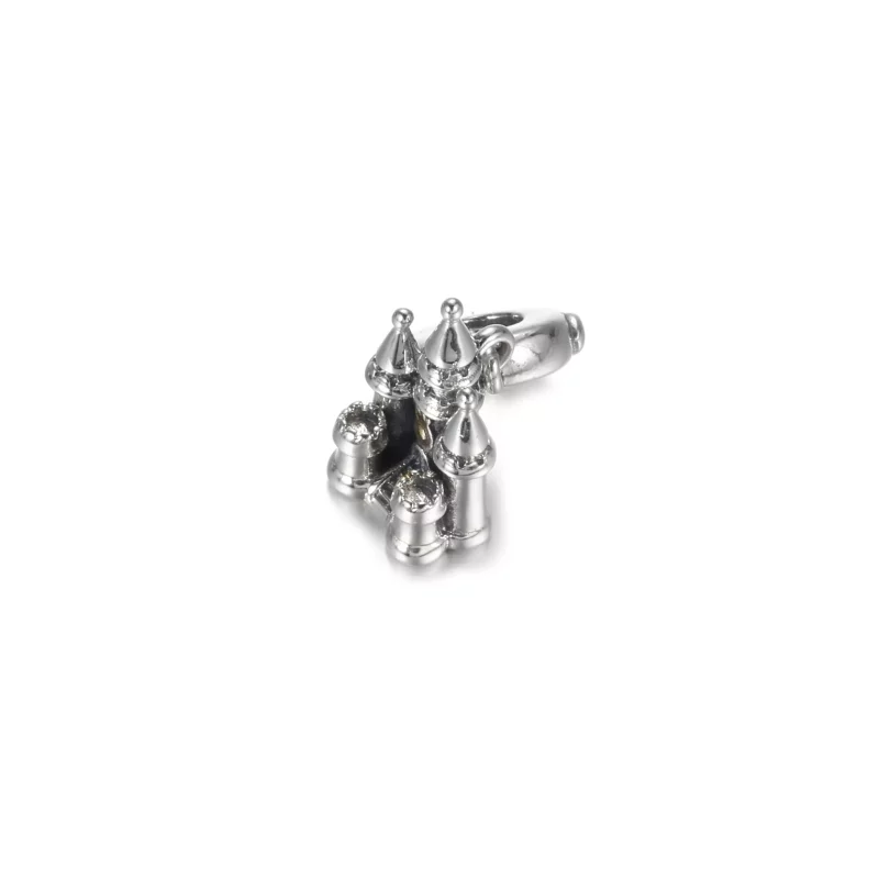 (imagen para) PANDORA Encanto Colgante Castillo Bicolor - 799337C00 - Ver 2