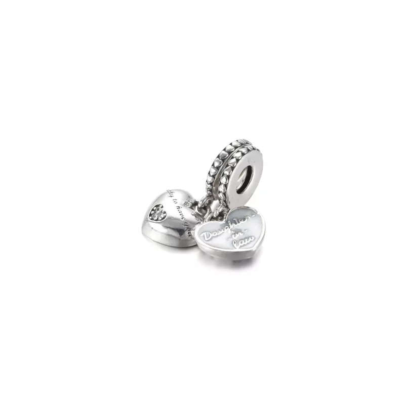 (imagen para) PANDORA Encanto Colgante Dividido Hija y Nuera - 799321C01 - Ver 2