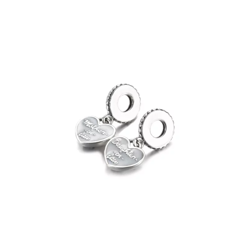 (imagen para) PANDORA Encanto Colgante Dividido Hija y Nuera - 799321C01 - Ver 3