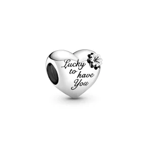 (imagen para) PANDORA Encanto Corazón y Trébol - 799364C00
