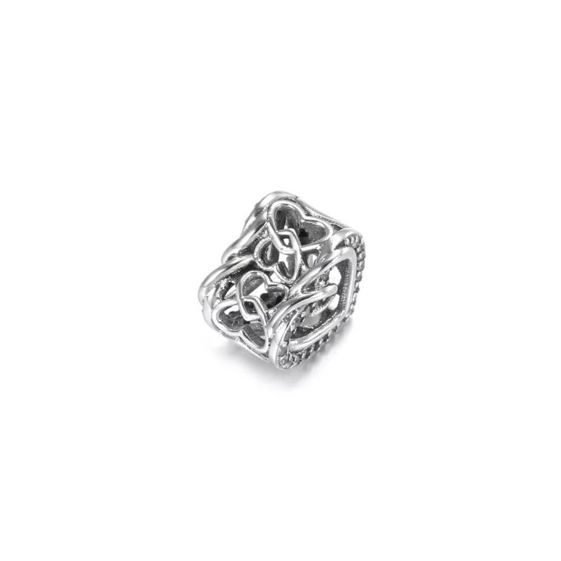(imagen para) PANDORA Encanto de Corazones Entrelazados Brillantes - 799270C01 - Ver 4