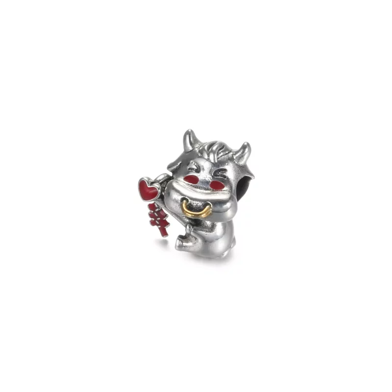 (imagen para) PANDORA Encanto Lindo de Buey - 799268C01 - Ver 2