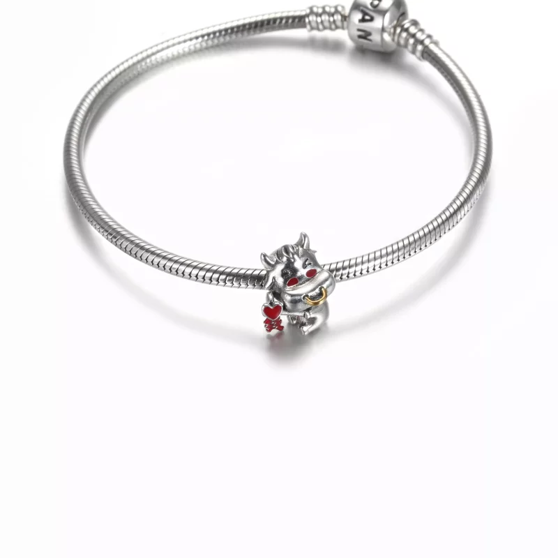 (imagen para) PANDORA Encanto Lindo de Buey - 799268C01 - Ver 5