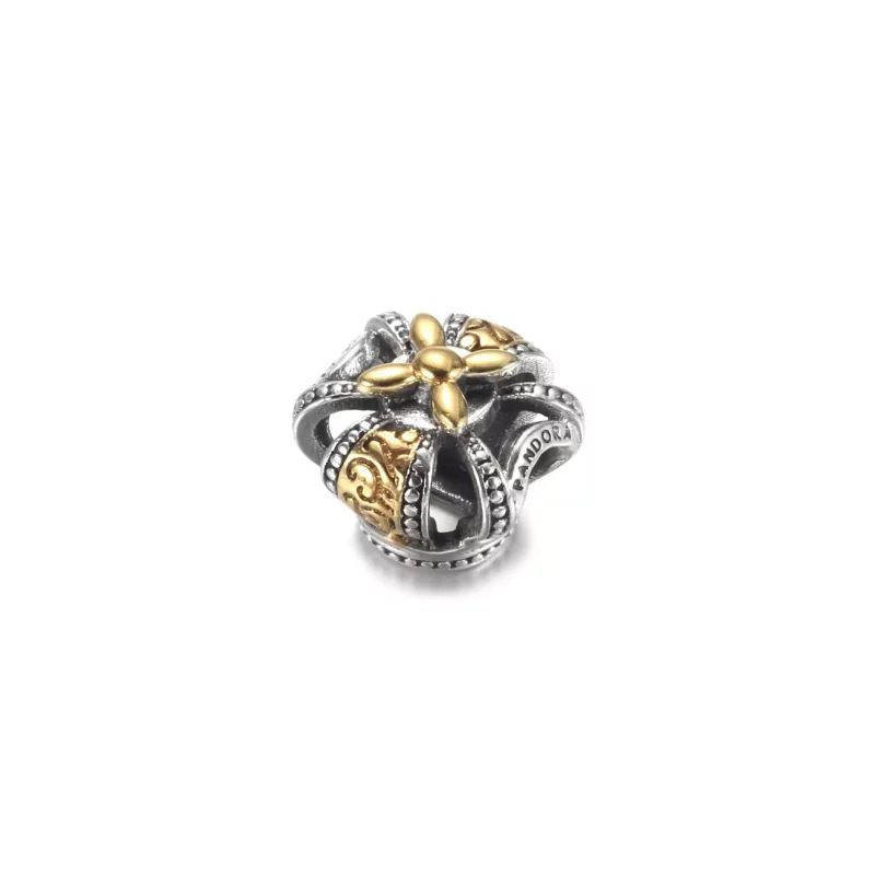 (imagen para) PANDORA Encanto Regal Crown en Dos Tonos - 799340C00 - Ver 2