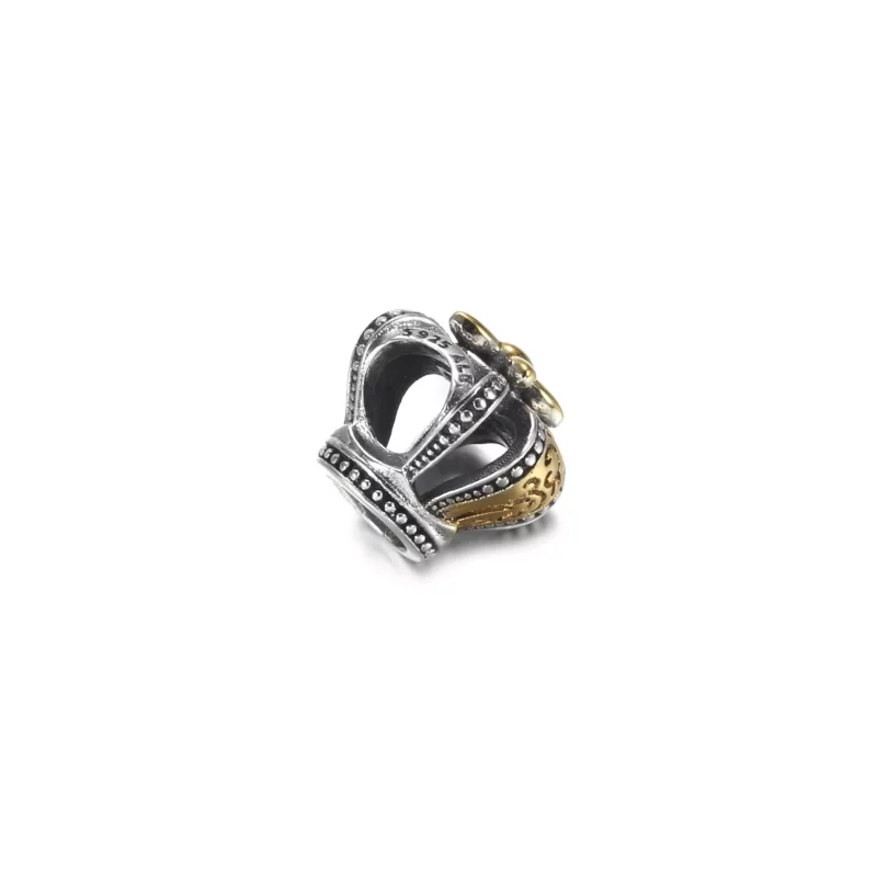 (imagen para) PANDORA Encanto Regal Crown en Dos Tonos - 799340C00 - Ver 3