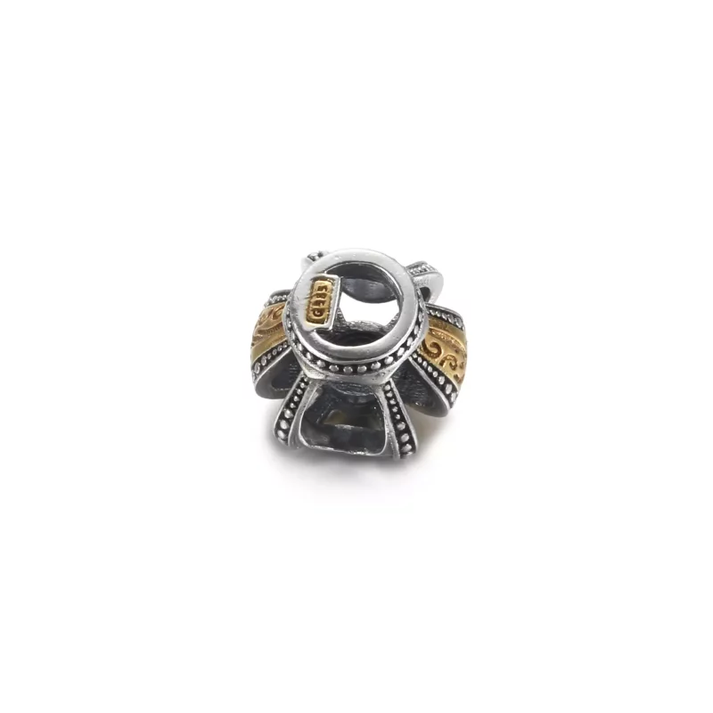 (imagen para) PANDORA Encanto Regal Crown en Dos Tonos - 799340C00 - Ver 4
