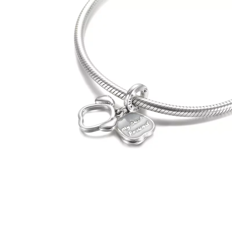 (imagen para) PANDORA Mi Encanto Colgante de Perro Mascota - 799327C01 - Ver 5