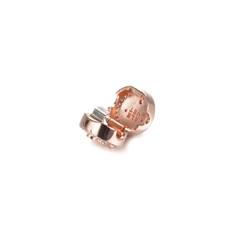 (imagen para) Pandora Rose Clip de ancla rosa brillante - 789019C01 - Ver 4