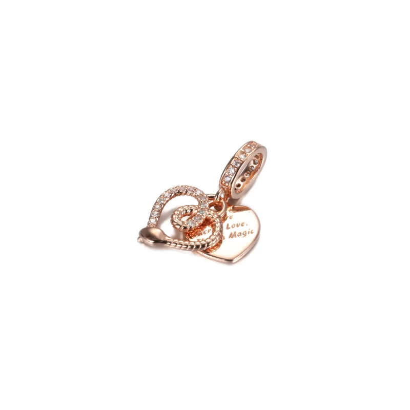 (imagen para) PANDORA Serpiente y Colgante de Corazón - 789086C01 - Ver 2