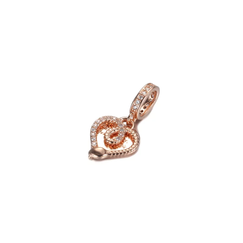 (imagen para) PANDORA Serpiente y Colgante de Corazón - 789086C01 - Ver 3