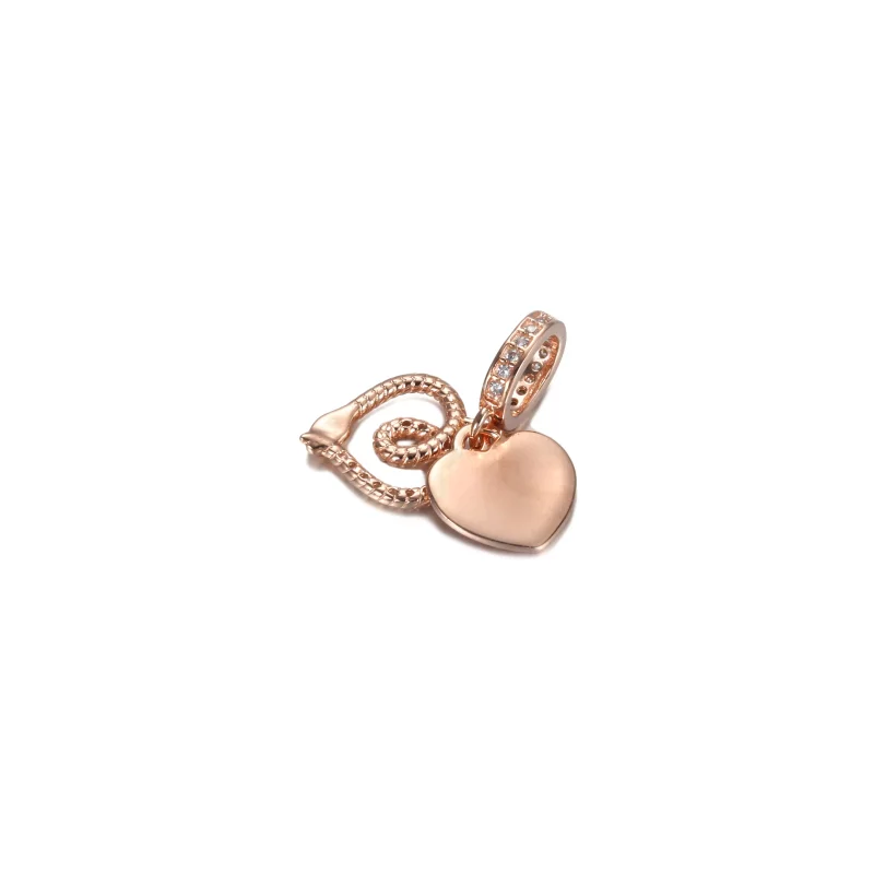 (imagen para) PANDORA Serpiente y Colgante de Corazón - 789086C01 - Ver 4