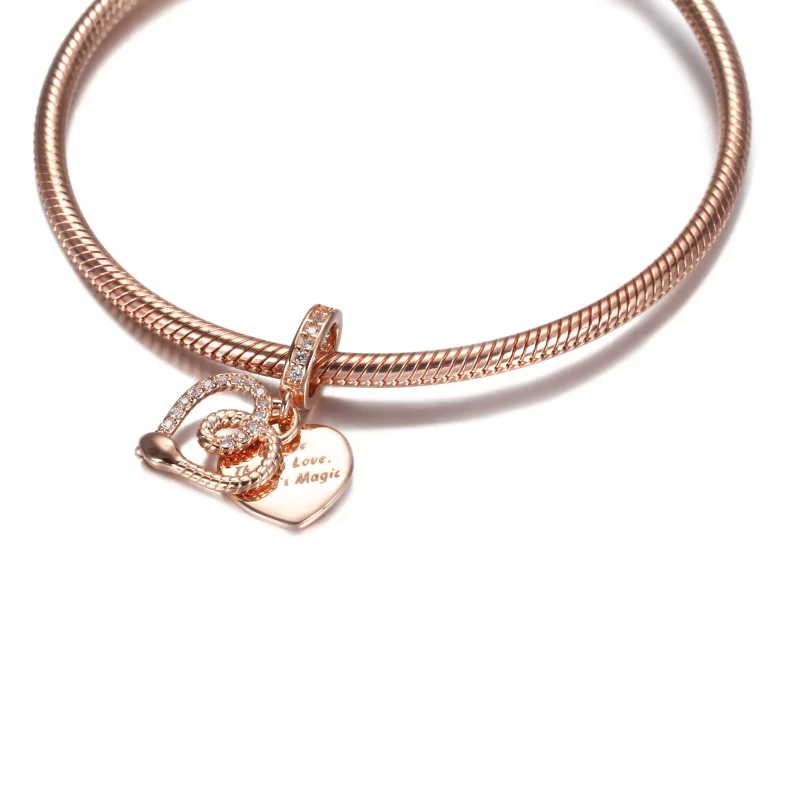 (imagen para) PANDORA Serpiente y Colgante de Corazón - 789086C01 - Ver 5