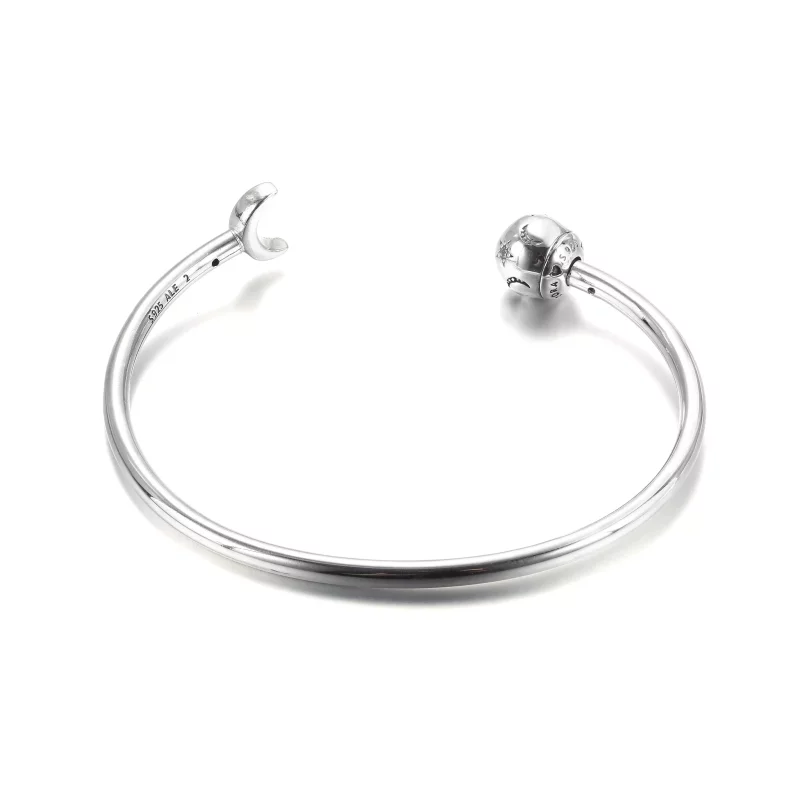 (imagen para) Pulsera abierta Pandora Moments Moon & Stars - 599120C01 - Ver 3