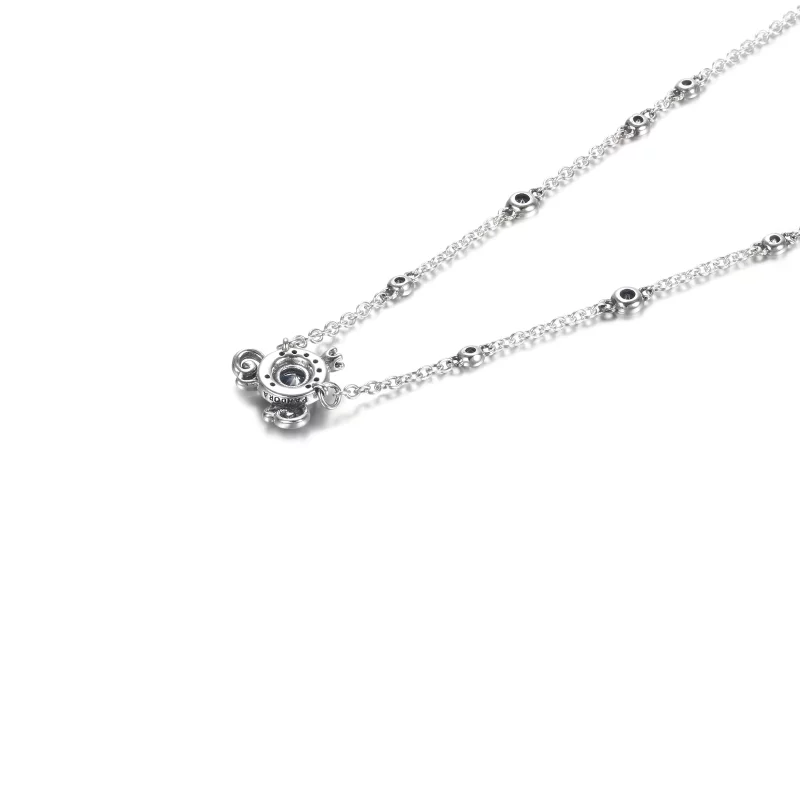 (imagen para) Pulsera con colgante PANDORA Disney Pumpkin Coach - 399198C01 - Ver 3