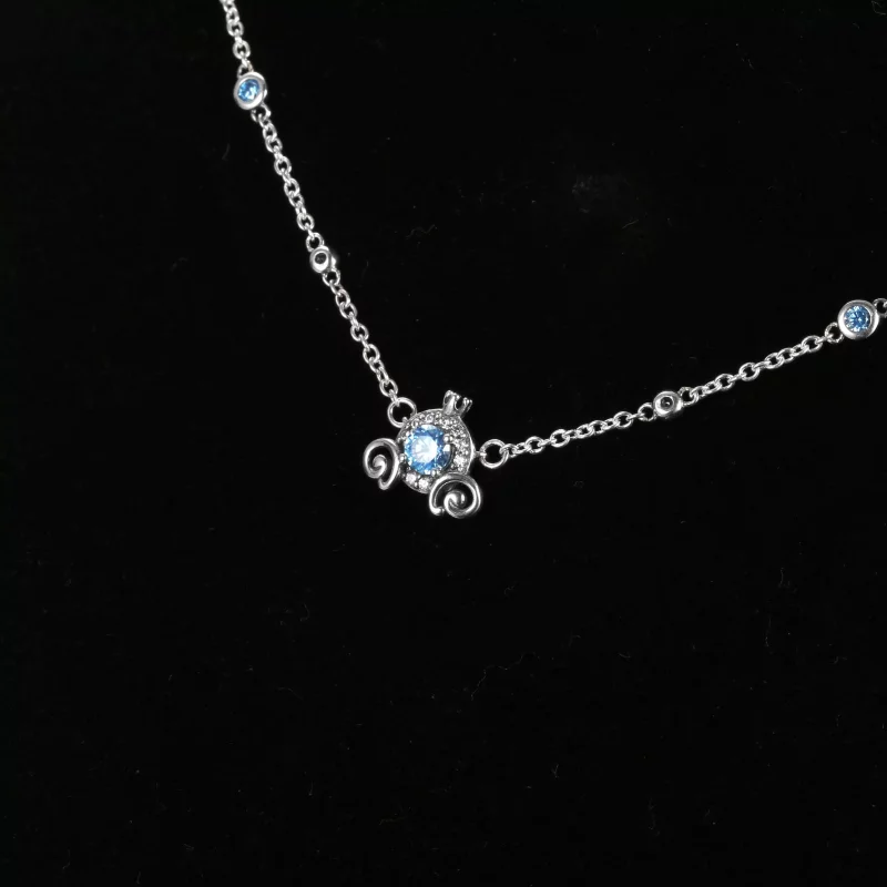 (imagen para) Pulsera con colgante PANDORA Disney Pumpkin Coach - 399198C01 - Ver 6