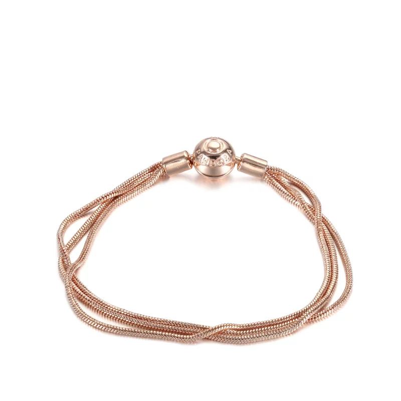 (imagen para) Pulsera de cadena múltiple Pandora Moments Multi Snake - 589338C00 - Ver 2