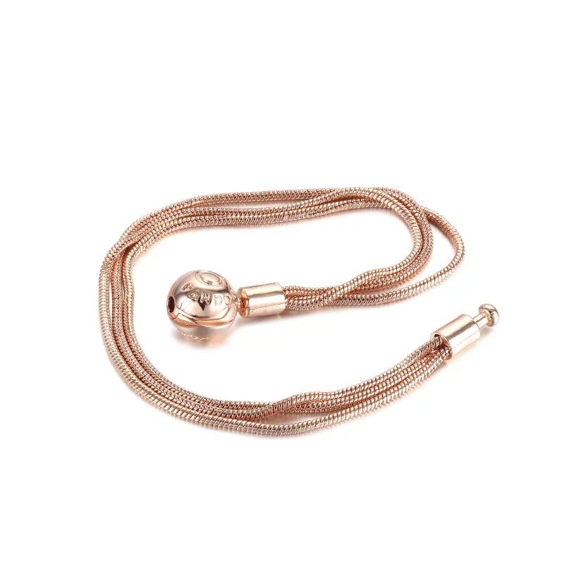 (imagen para) Pulsera de cadena múltiple Pandora Moments Multi Snake - 589338C00 - Ver 5