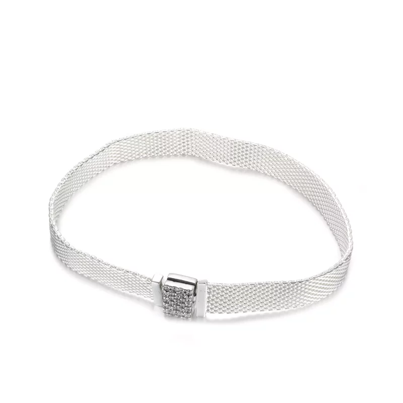 (imagen para) Pulsera PANDORA Reflexions™ con broche brillante - 599166C01 - Ver 2