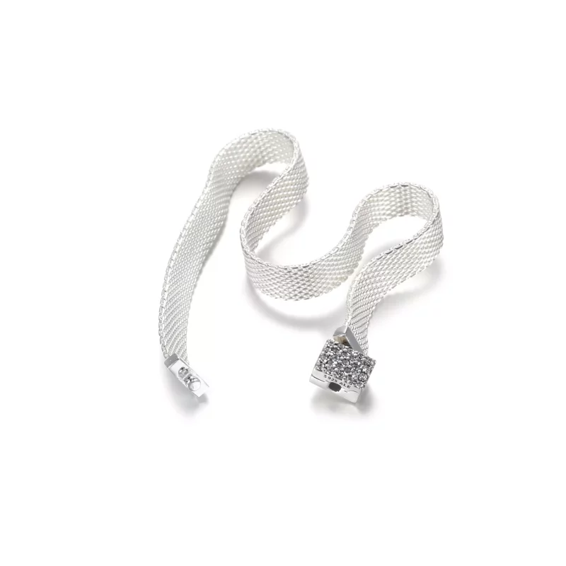 (imagen para) Pulsera PANDORA Reflexions™ con broche brillante - 599166C01 - Ver 4