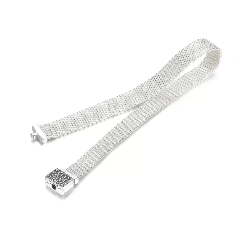 (imagen para) Pulsera PANDORA Reflexions™ con broche brillante - 599166C01 - Ver 5