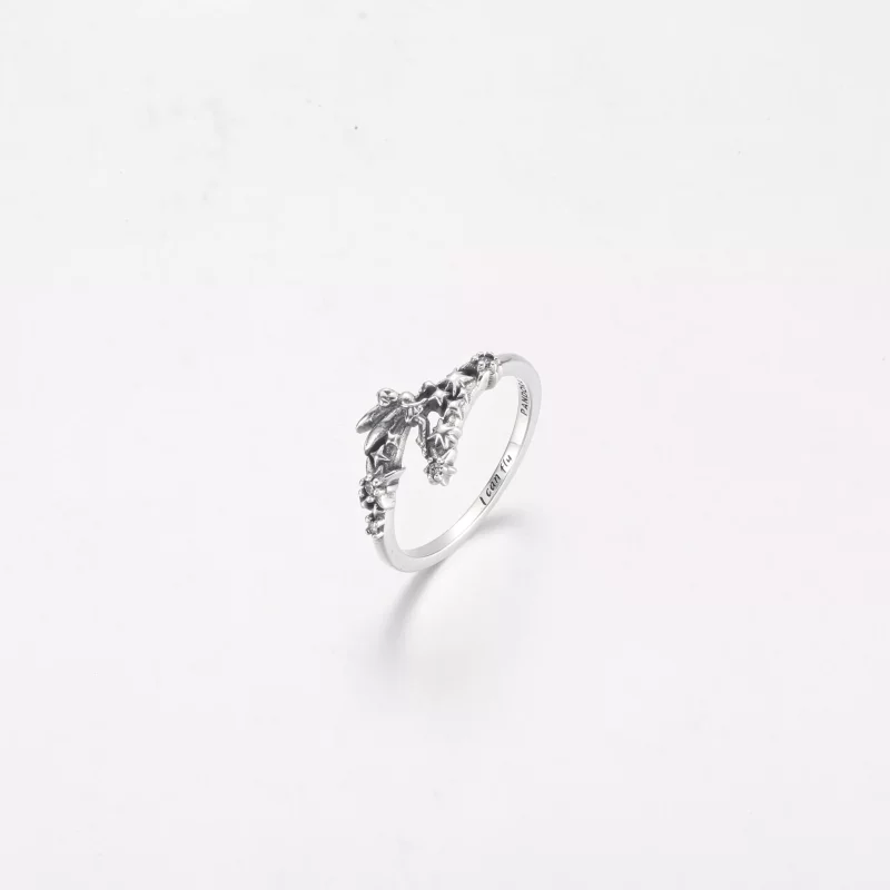 (imagen para) Anillo brillante PANDORA Disney Tinker Bell - 192516C01 - Ver 2