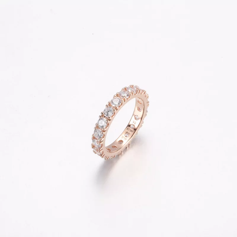 (imagen para) Anillo de eternidad PANDORA Sparkling Row - 180050C01 - Ver 2